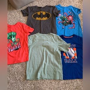 Boys T-Shirts Lot of 5 Size 8
